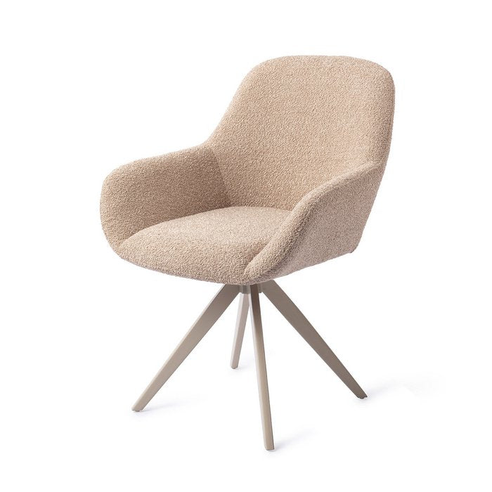 Kushi eetkamerstoel Turn Beige - Flax Relax