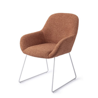 Kushi eetkamerstoel Slide White - Amber Autumn