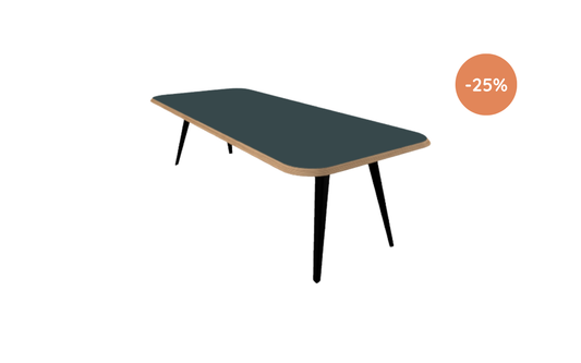 Eettafel Olaf /240x100cm / Arpa Fenix Blu Shaba