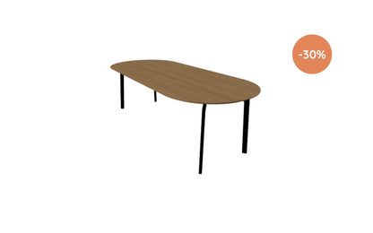 Eettafel Fenna / 240x100cm / Eiken gerookt