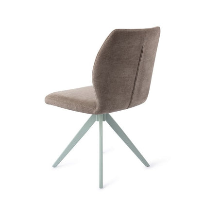 Ikata eetkamerstoel Turn Mint - Mocha Mist
