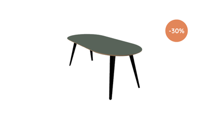 Eettafel Fenna / 200x80cm / Arpa Fenix Verde Comodoro