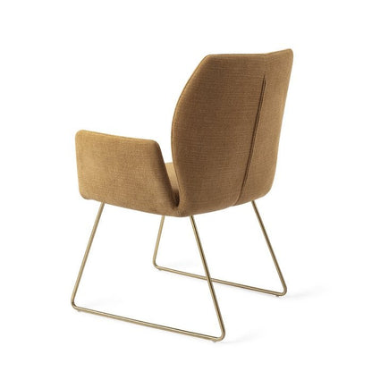 Misaki eetkamerstoel Slide Gold - Honey Harvest