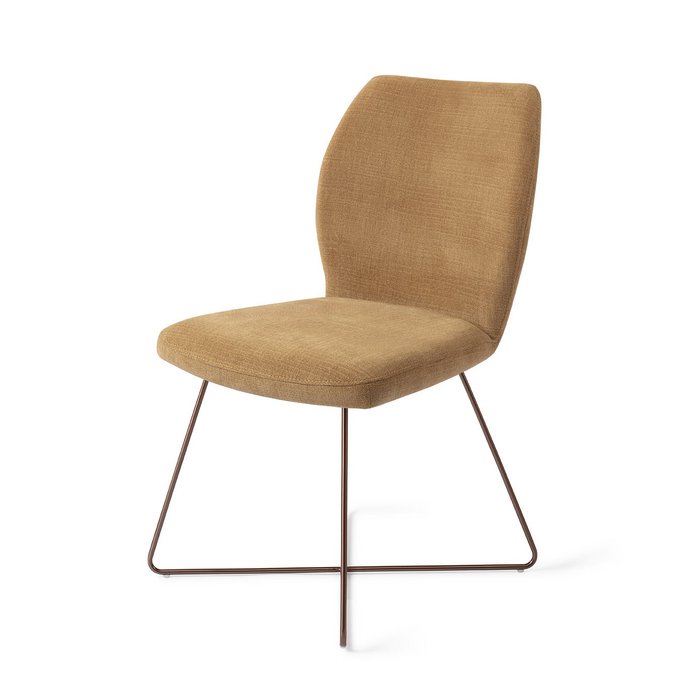 Ikata eetkamerstoel Cross Rose - Honey Harvest