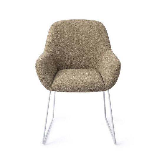 Kushi eetkamerstoel Slide White - Moss Meadow
