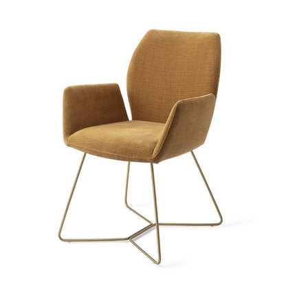 Misaki eetkamerstoel Beehive Gold - Honey Harvest