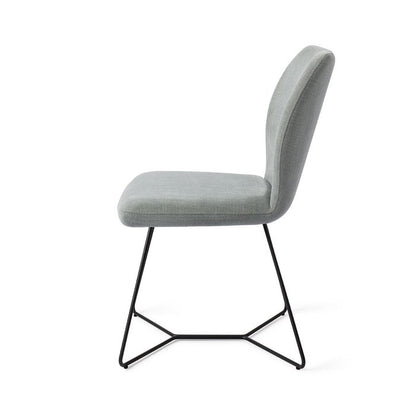 Ikata eetkamerstoel Beehive Black - Breezy Blue