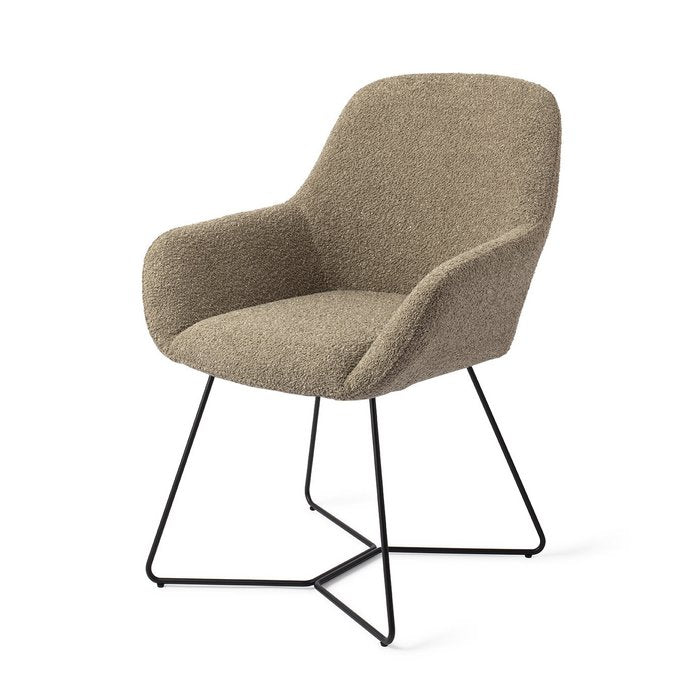 Kushi eetkamerstoel Beehive Black - Moss Meadow