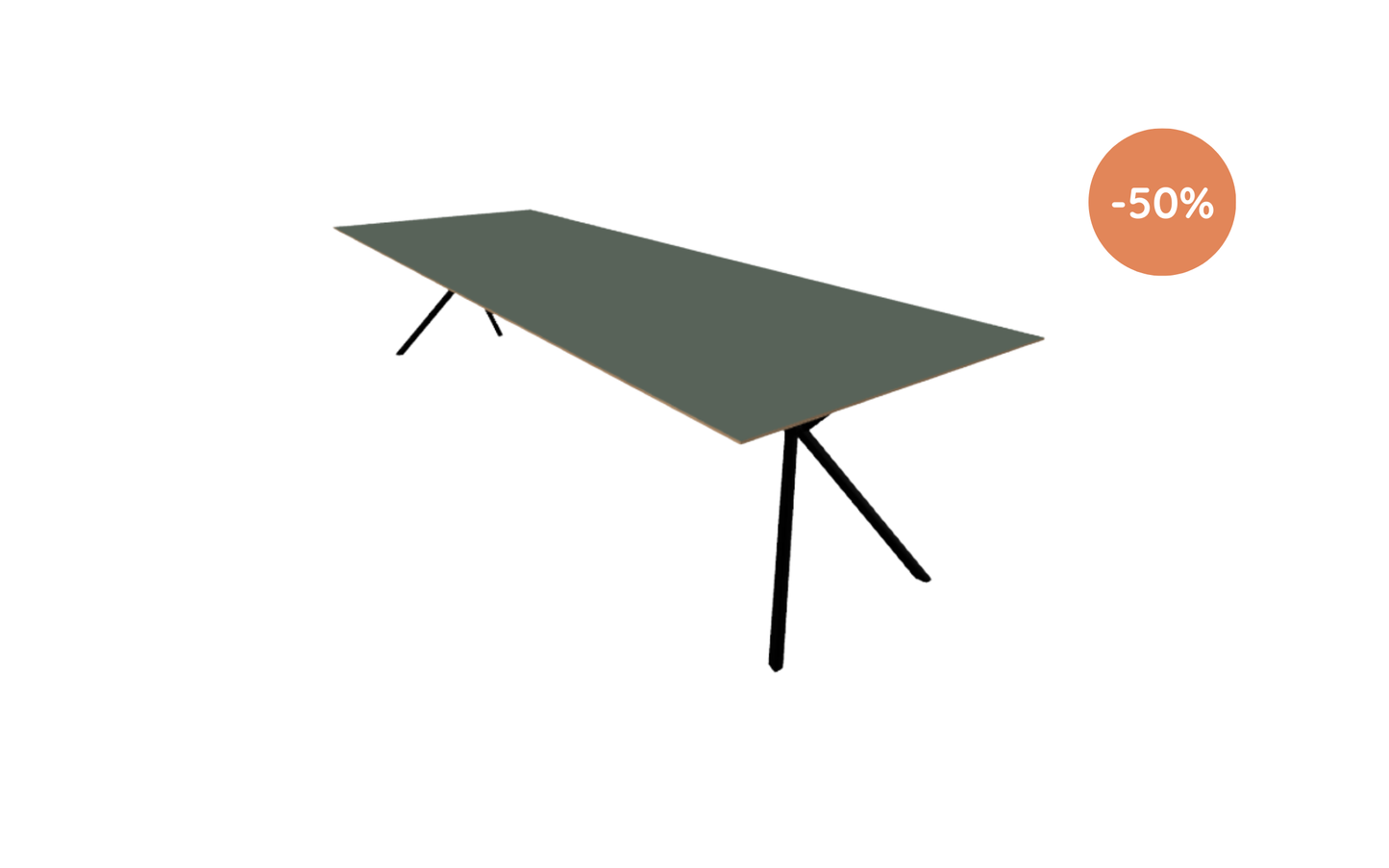 Eettafel Levi / 300x110 / Arpa Fenix Verde Comodoro