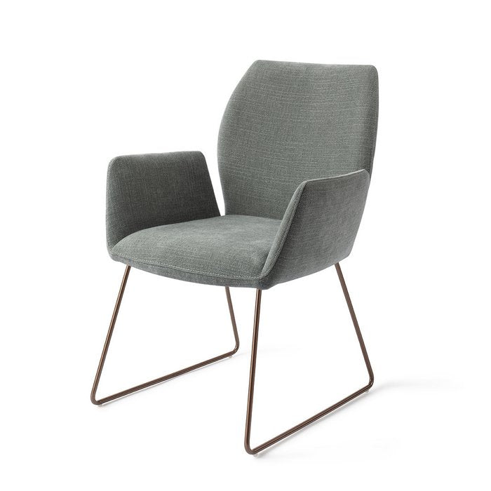 Misaki eetkamerstoel Slide Rose - Breezy Blue