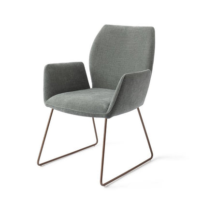 Misaki eetkamerstoel Slide Rose - Breezy Blue