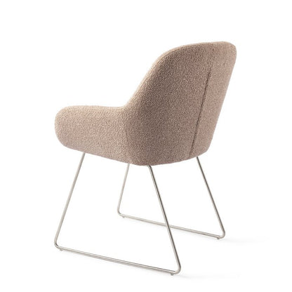 Kushi eetkamerstoel Slide Steel - Flax Relax