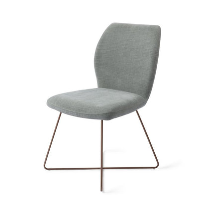 Ikata eetkamerstoel Cross Rose - Breezy Blue