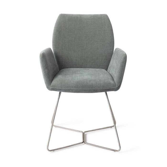 Misaki eetkamerstoel Beehive Steel - Breezy Blue