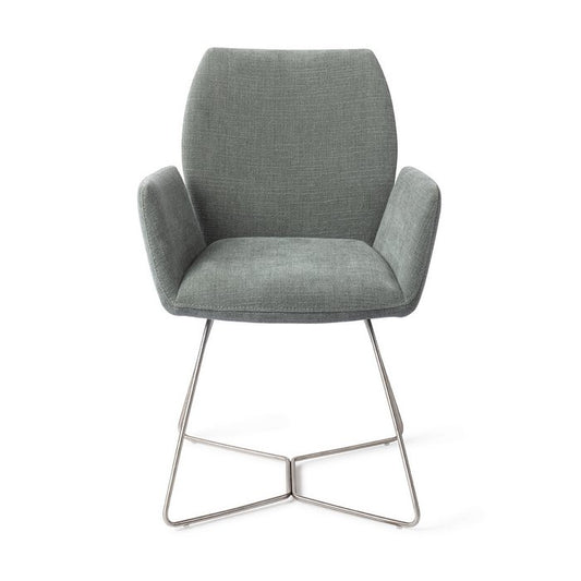 Misaki eetkamerstoel Beehive Steel - Breezy Blue