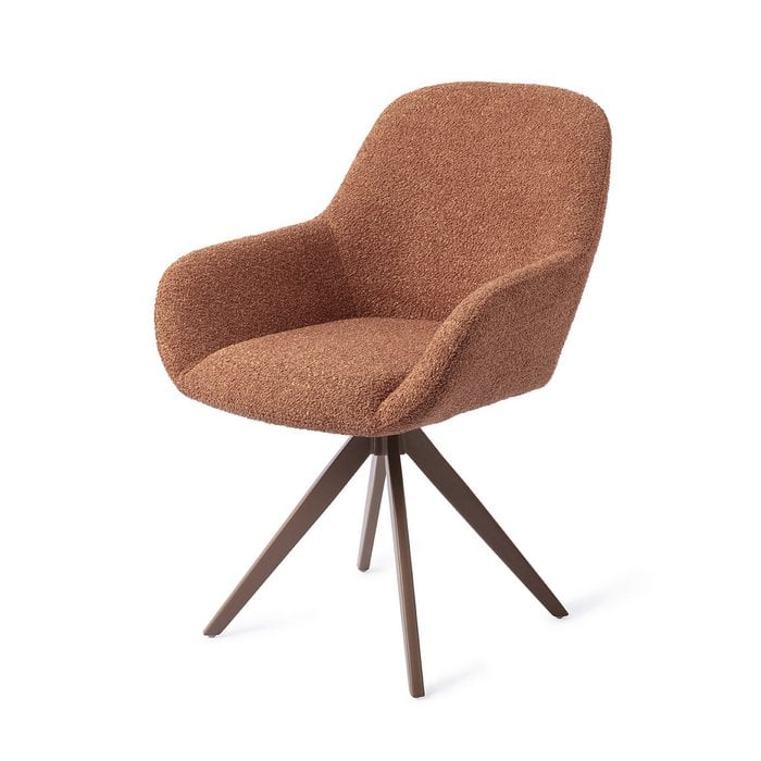 Kushi eetkamerstoel Turn Brown - Amber Autumn