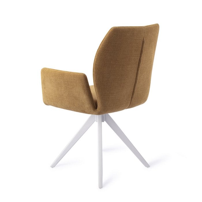 Misaki eetkamerstoel Turn White - Honey Harvest