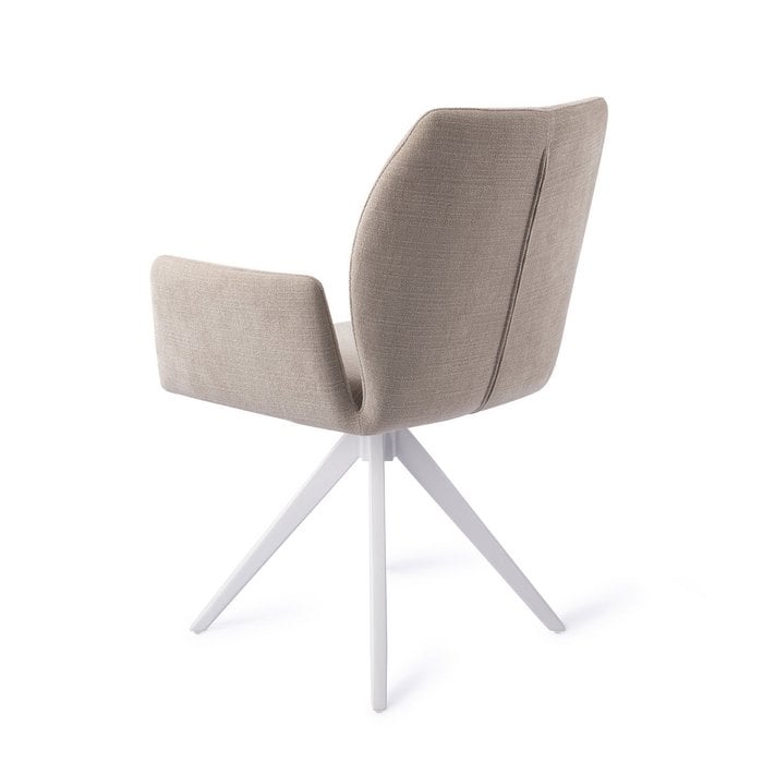 Misaki eetkamerstoel Turn White - Sand Strand