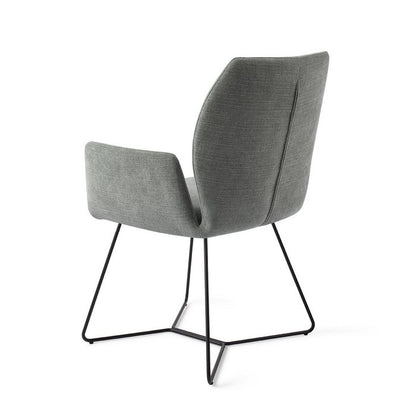 Misaki eetkamerstoel Beehive Black - Breezy Blue