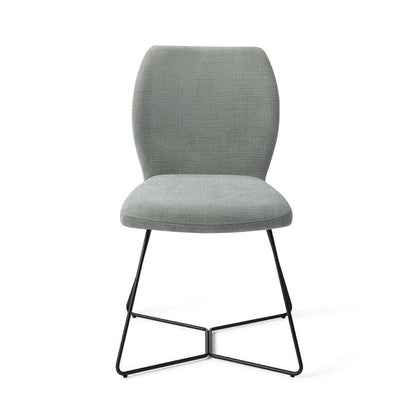 Ikata eetkamerstoel Beehive Black - Breezy Blue