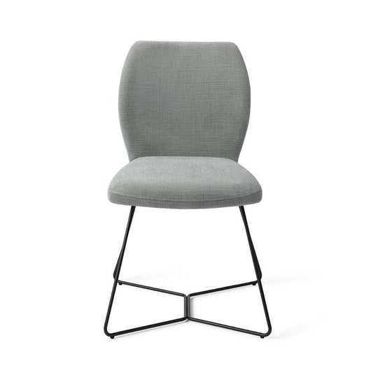 Ikata eetkamerstoel Beehive Black - Breezy Blue