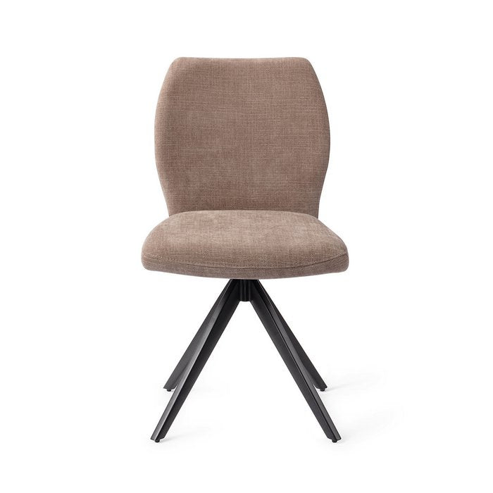 Ikata eetkamerstoel Turn Black - Mocha Mist
