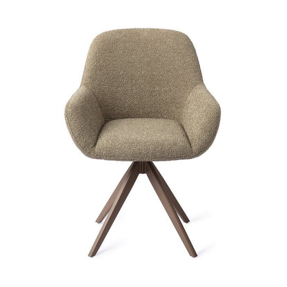 Kushi eetkamerstoel Turn Brown - Moss Meadow