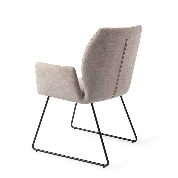 Misaki eetkamerstoel Slide Black - Sand Strand