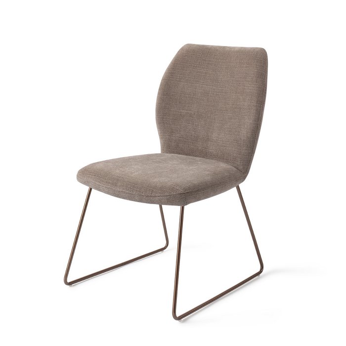 Ikata eetkamerstoel Slide Rose - Mocha Mist