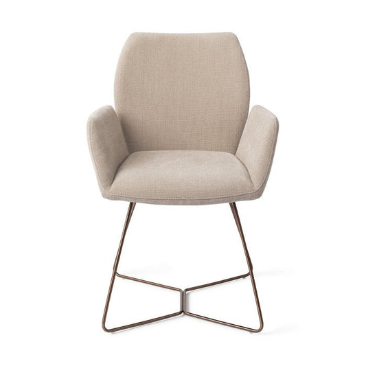 Misaki eetkamerstoel Beehive Rose - Sand Strand