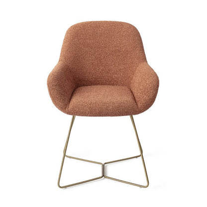 Kushi eetkamerstoel Beehive Gold - Amber Autumn