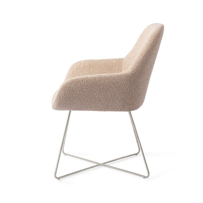 Kushi eetkamerstoel Cross Steel - Flax Relax