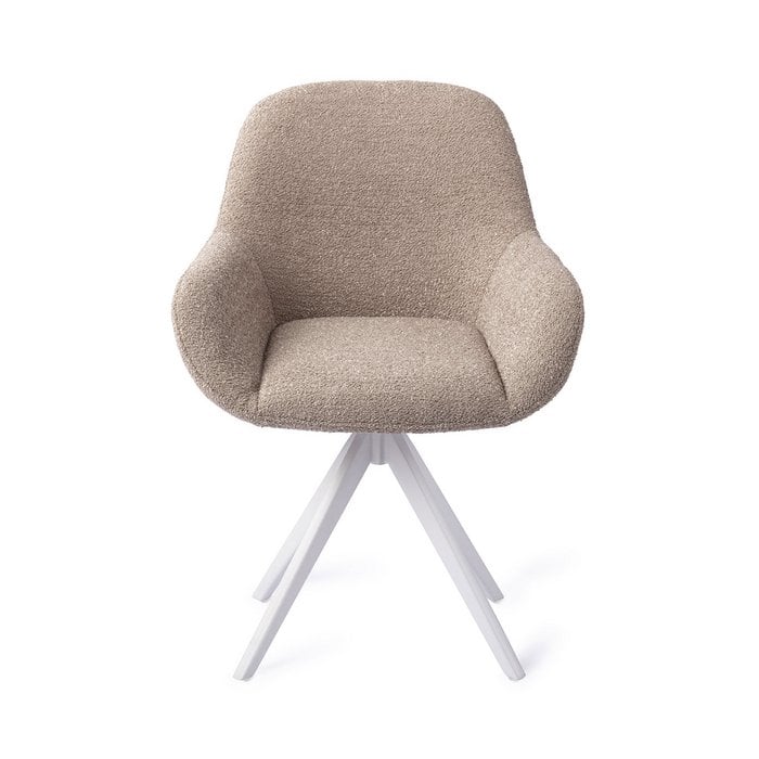 Kushi eetkamerstoel Turn White - Stone Haze