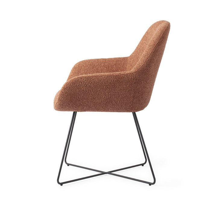 Kushi eetkamerstoel Cross Black - Amber Autumn