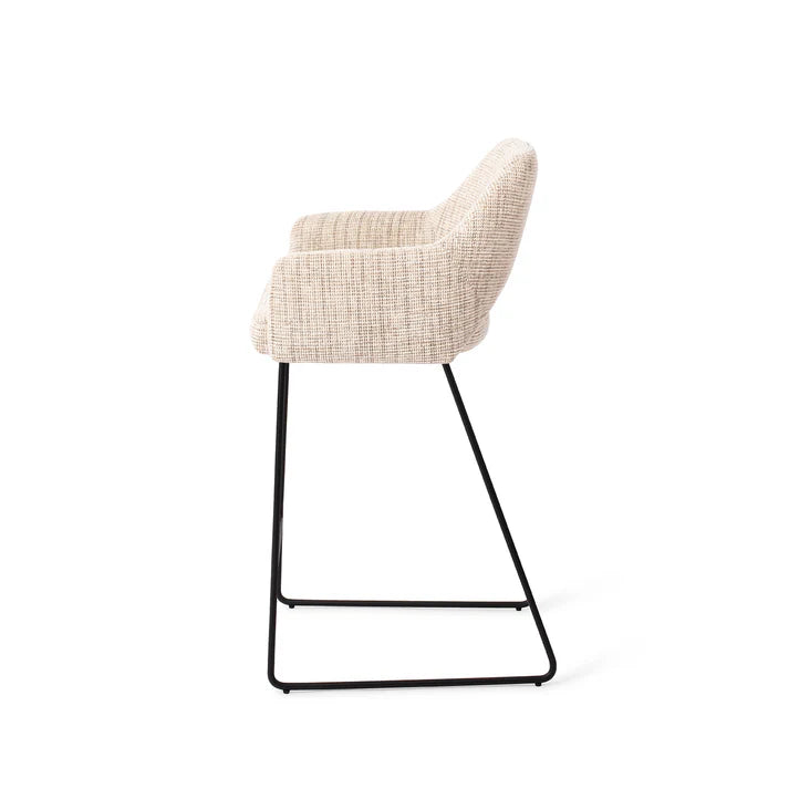 Yanai Barkruk Slide Black (L) - Caramel Grid