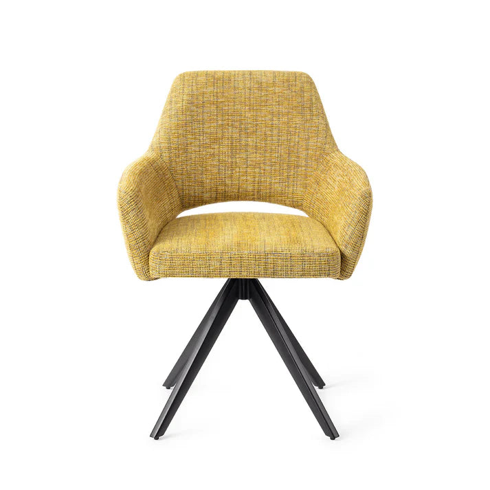Yanai eetkamerstoel Turn Black - Lemon Lines