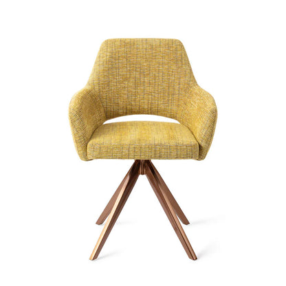 Yanai eetkamerstoel Turn Rose - Lemon Lines