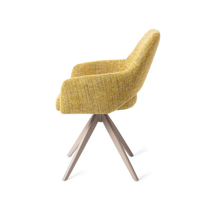 Yanai eetkamerstoel Turn Beige - Lemon Lines