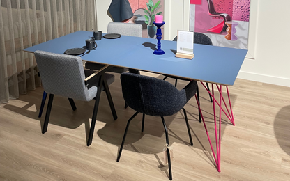 Eettafel Levi / 200x90cm / Arpa Fenix Azzuro Naxos