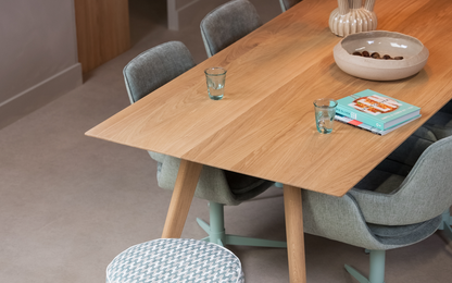 Eettafel Levi / 280x100cm / Eiken naturel