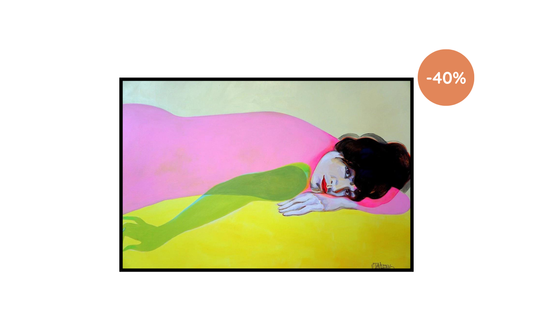 Wanddecoratie Siesta Frame BL Black 120 x 180 cm