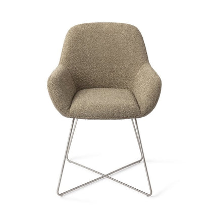 Kushi eetkamerstoel Cross Steel - Moss Meadow