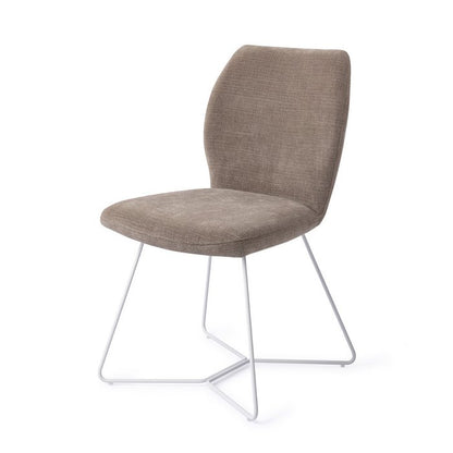 Ikata eetkamerstoel Beehive White - Mocha Mist