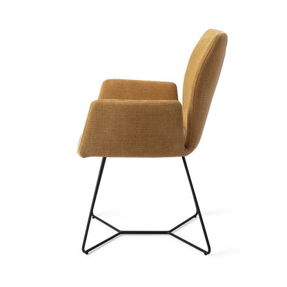 Misaki eetkamerstoel Beehive Black - Honey Harvest