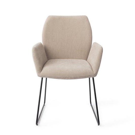 Misaki eetkamerstoel Slide Black - Sand Strand