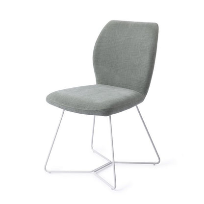 Ikata eetkamerstoel Beehive White - Breezy Blue