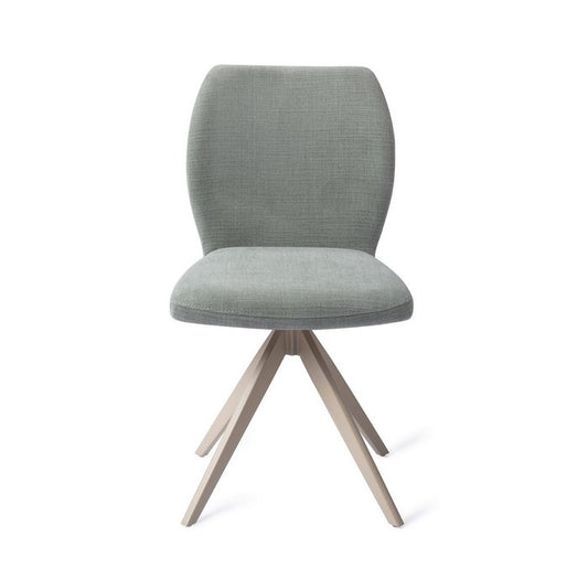 Ikata eetkamerstoel Turn Beige - Breezy Blue