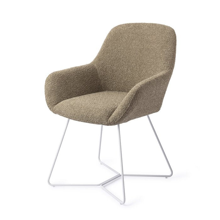 Kushi eetkamerstoel Beehive White - Moss Meadow