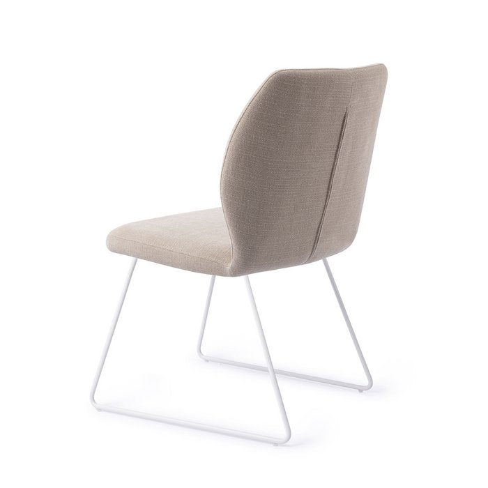 Ikata eetkamerstoel Slide White - Sand Strand