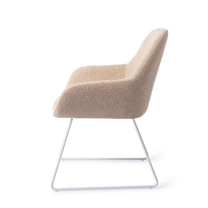 Kushi eetkamerstoel Slide White - Flax Relax
